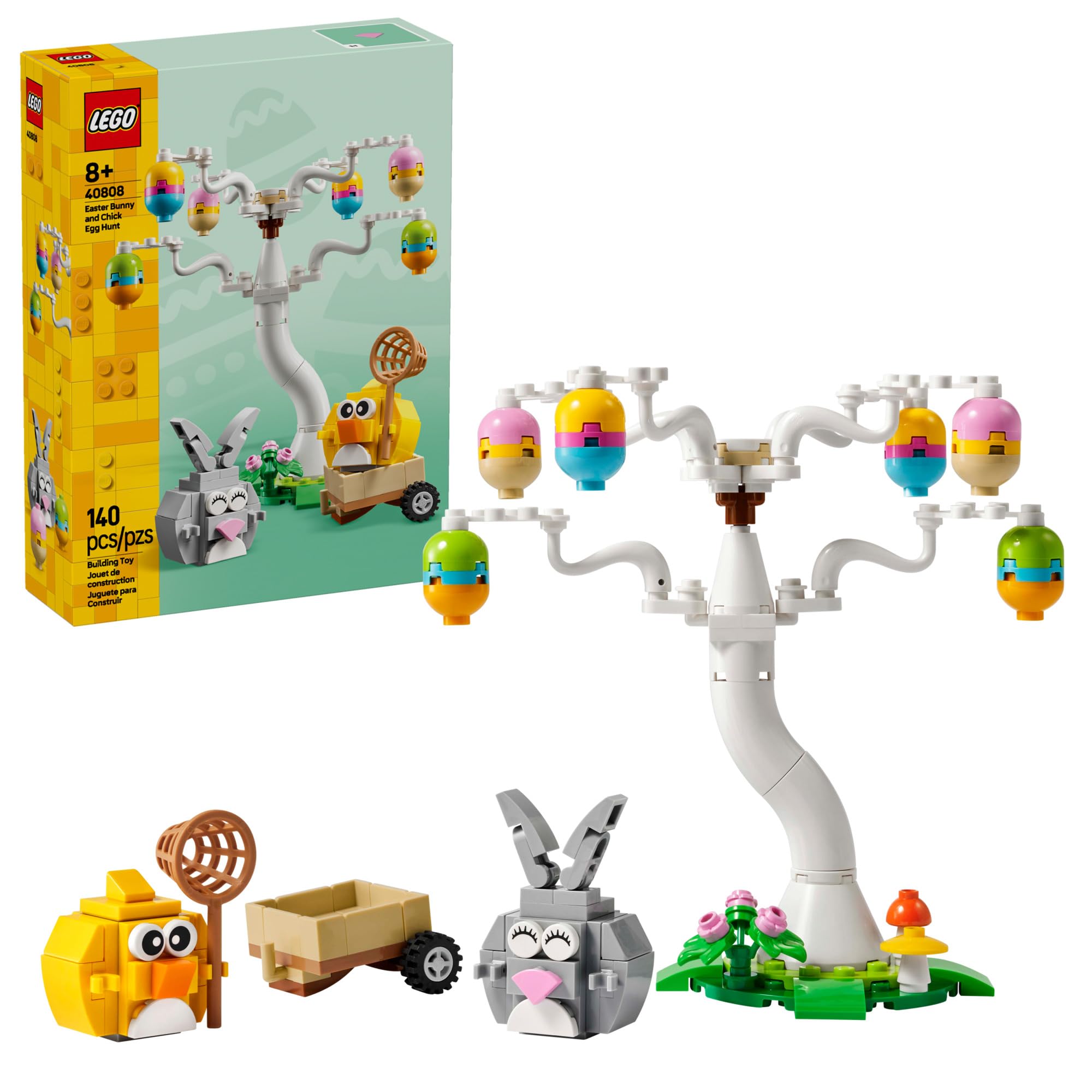 Amazon.com: LEGO Easter Bunny and Chick Egg Hunt Building Toy for